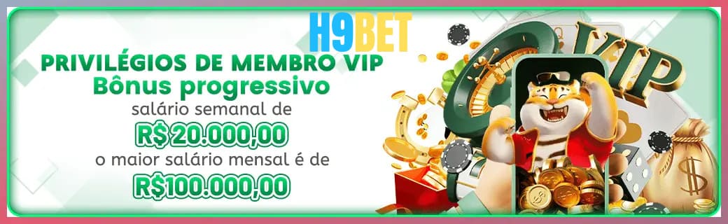 H9BET bônus — cashback 15 por cento e níveis VIP